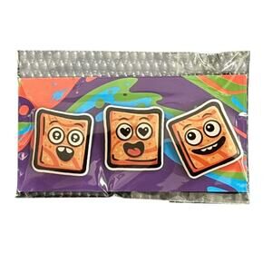 Cinnamon Toast Crunch Cereal Enamel Pins (3) Zagwear General Mills 2021 SEALED